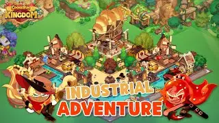 Cookie Run : Kingdom x Industrial Adventure ตลาดเรือบิน : (แนวทางแต่งเมือง)