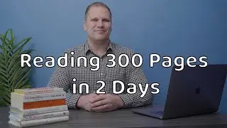 How To Read a 300 Page Book in a Hurry