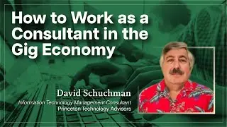 How to Work as A Consultant in the Gig Economy