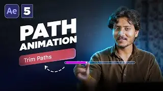 After Effects Path Animation Masterclass | Trim Paths Explained Easily!