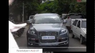 Cars of South Indian film Stars.