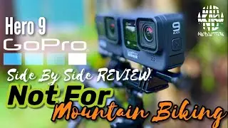 GoPro Hero 9 Mountain Biking REVIEW side by side with GoPro Hero 8