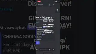 MM2 TRADING SERVER #discord #giveaway #mm2 #mm2giveway #murdermystery2 #roblox