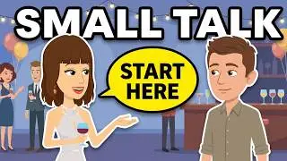 How to make SMALL TALK at party? | English Learning | Listening