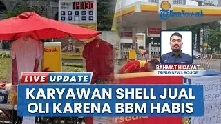Stok BBM di Shell Kota Bogor Kosong, Para Pegawai Mendadak Buka Lapak Kopi hingga Oli