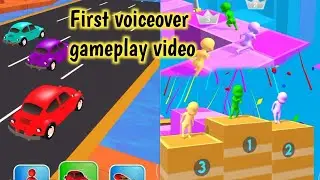 Runner short gaming video 2023|| shape transform race game| tap fast run