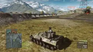 Battlefield 4&trade; type 95 AA vs air vehicles