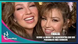 Thalía se reencuentra con sus personajes más icónicos de las telenovelas