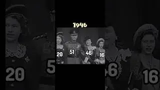 Royal family in 1946 👑 King George VI funeral in 1952 😢😢❤️ #queenelizabethii #kinggeorgevi