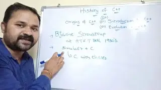 History of C++ || Origins of c++ || Evolution of c++ || introduction to c++ programming