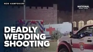 Man arrested and charged in deadly New Hampshire wedding shooting