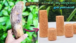 വീട്ടിലുള്ള രണ്ട് സാധനം കൊണ്ട് കോർക്ക് റെഡി | Home Made Bottle Cork | Beer Bottle Cork | Cork Craft