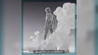 White Smoke Effect Parts For Anime Figure Scene Diorama, Model Photography Accessories Without Body,