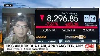 IHSG Anjlok Dua Hari, Apa yang Terjadi