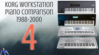 KORG Vintage Workstation Piano Comparison : 1988 - 2000
