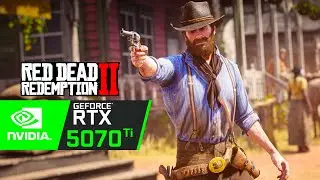 Видеокарта RTX 5070ti в Red Dead Redemption 2 с поддержкой DLSS 4.5!