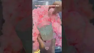 Package slime with me: PRINCESS PEACH SODA FLOAT 🍑🎀🍹