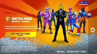 Fortnite Chapter 4 Season 3 Battle Pass LEAKED!
