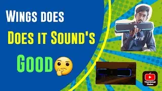 Unboxing Wings centerstage 400 gaming soundbar// is it ok to Buy🤔