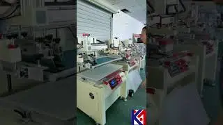 Electric flat screen printing machine, pearl cotton screen printing machine, screen printer factory