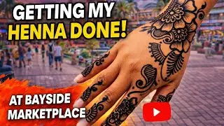 I Got Henna Done at Bayside Marketplace (Miami) -amarisa4u 