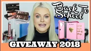 BACK TO SCHOOL GIVEAWAY | 2018 | OPEN UNTIL SEP 18TH!!