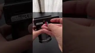 How to insert SD card into the camera (S200)? Here goes the tuto ✨#nbd #camera #photo #photography