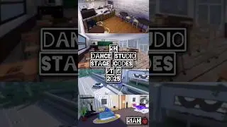 Rh dance studio stage codes pt6 2025 #rhdancestudio #roblox #kpop