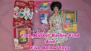 Flea Market Bubblecut Barbie Find + Five Below Toys