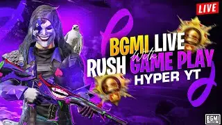 Hyper is Live BGMI LIVE 🔴SOME CLASSIC GRIND 13 pro max gameplay | Road to 4k | IGL HYPER YT #facecam