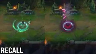 Coven Nami vs Program Nami Skin Comparison - League of Legends