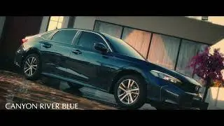 Dynamic New Colors Revealed: Ignite Red & Canyon River Blue | Honda Civic