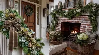 Rustic Elegance Christmas Home Tour 2025: Cozy & Timeless Holiday Decorating Ideas