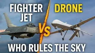 Fighter Jet VS Drone : Who Rules The Sky?