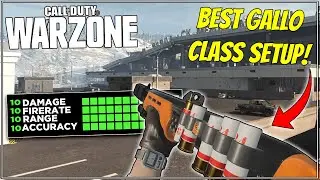 JGOD GALLO SA12 CLASS IS BROKEN IN WARZONE! Best Gallo SA12/CR56 AMAX Class Setup in Warzone!