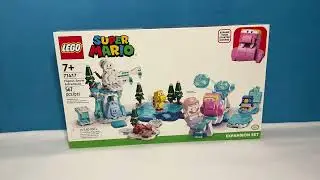 Lego Super Mario Unboxing and How to Build: Fliprus Snow Adventure 71417 Part 1 of 3