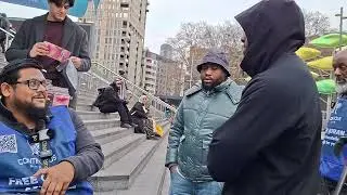 Sincere Christian Asks Honest Questions To Muslim! | Raihan | Stratford Speakers Corner 