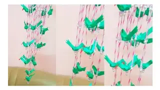# Jhumar design #how to make jhumar#parrot jhumar arts crafts simple and useful crafts