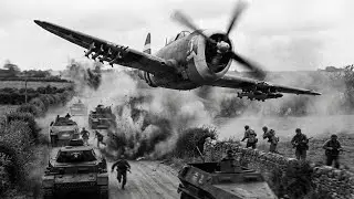 Забытые миссии P-47, которые спасли Нормандию от прорыва.