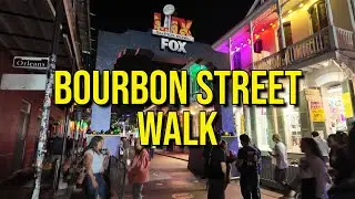 Walking Bourbon Street (In One Minute)!