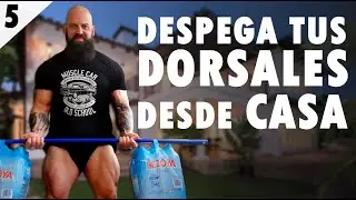 ENTRENO DE ESPALDA EN CASITA!!