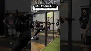 BAR MUSCLE UP MEDBALL TRANSITIONS