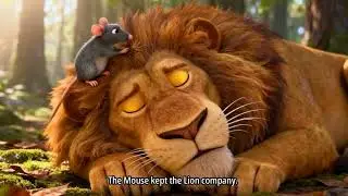 The Lion and the Mouse #india #shortstory #cooton #englishstories