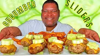 CUCUMBER SLIDERS | HOLD THE BUN CHALLENGE W/ @bigdoulakeepingitreal709 | DAY 3