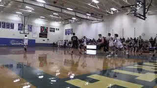 Evan Gray with the fast break slam