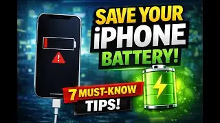 Make Your iPhone Battery Last ALL Day (Pro Tips) @Apple