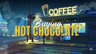 Buying hot chocolate-Покупка горячего шоколада. Короткий диалог на английском(А2)🎧Английский на слух