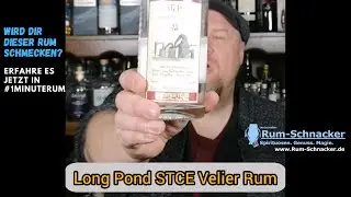 Long Pond STCE Velier Rum - Schmeckt er Dir? | Rum-Schnacker #Shorts