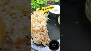 Healthy Lunch Ideas | One Pot Meal | Carrot Pulao I Easy Recipes I #shorts #youtubeshorts #pulao