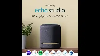 Introducing Echo Studio   High fidelity smart speaker with 3D audio and Alexa Amazon Devic